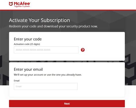 www mcafee com account login|Activate your McAfee Product Subscription .